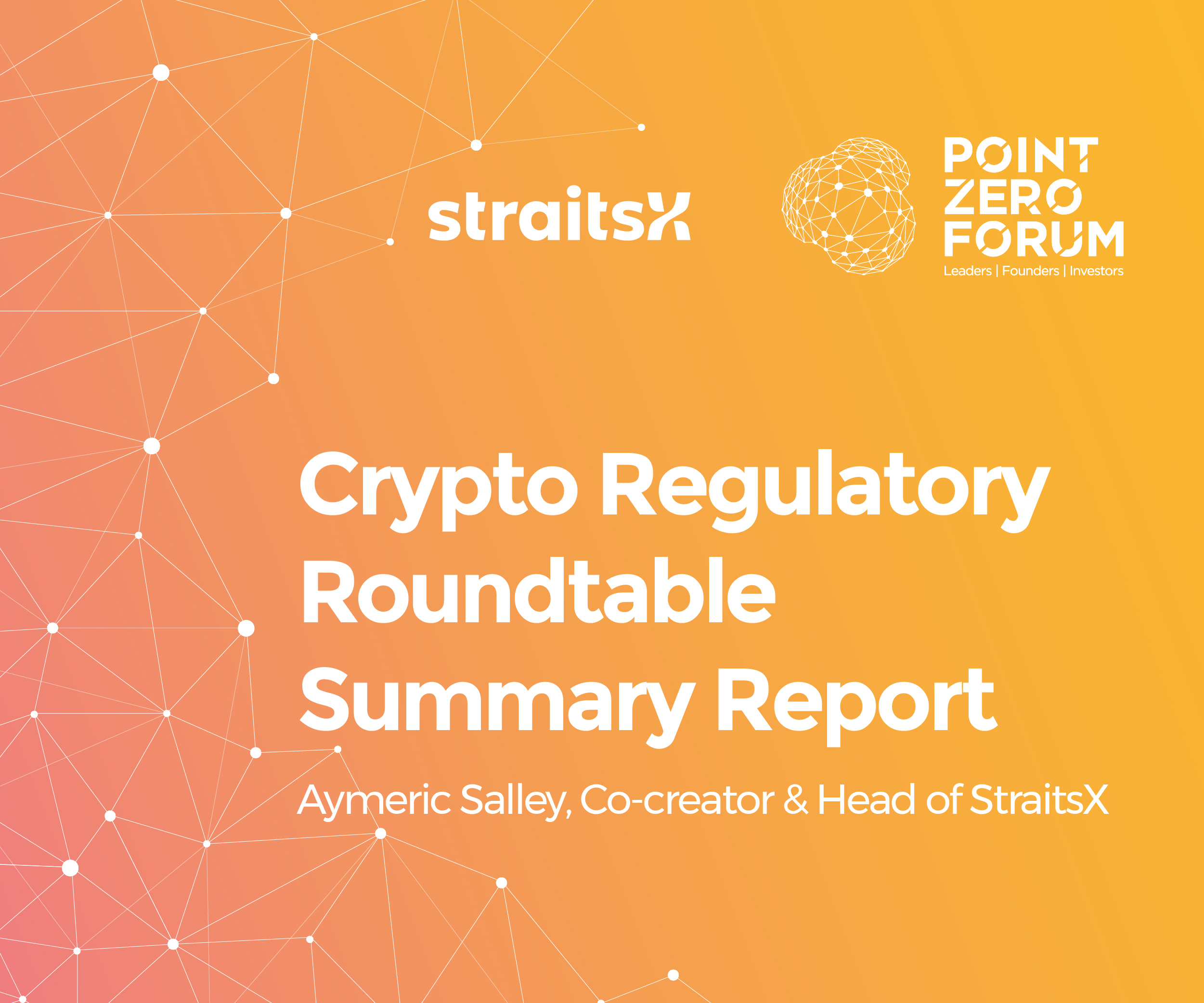 Crypto Regulatory Roundtable summary report